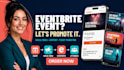 be your eventbrite event and promote ticket sales