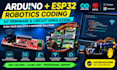 do arduino programming, esp32 firmware, robotics coding and circuit simulation
