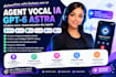 agent vocal ia gpt6 astra chatbot vocal automatisation appels vapi n8n crm api