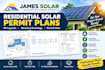 create residential solar permit plans and pv drawing sets