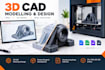 do 3d cad 3d design product design solidworks industrial design 3d modelling