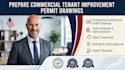 prepare commercial tenant improvement permit drawings