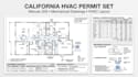 prepare california hvac permit drawings and manual jds