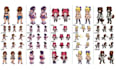 create pixel art game assets, character sprites 2d game art pixel art animation