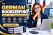 do german bookkeeping, datev, vat and bank reconciliation