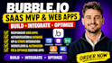 build bubble app bubble io saas mvp stripe api integration and fixes