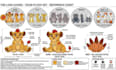design custom plushie reference sheet stuffed animal character ych concept