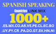 1000 spanish speaking countries comment backlinks