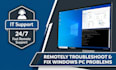 remotely troubleshoot and fix windows PC problems