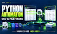 automate data and file tasks with custom python scripts