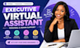 be long term executive personal virtual assistant for admin task, social media