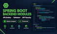 build a spring boot rest API module with jwt authentication