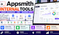 build appsmith internal tool admin dashboard CRM and database app