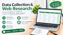 do web research and data collection