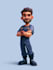 draw 2d game character illustration