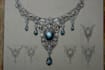 do draw a jewelry design, illustration