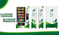 design a professional vending machine wrap