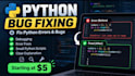 do python coding, debugging and small fixes