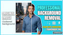 professionally remove background from images and cutouts