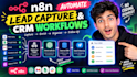automate lead capture and CRM workflows with n8n