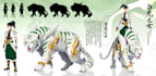 design concept art character in 2d