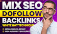 6500 high authority mix foundation backlinks manually