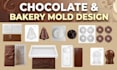 design chocolate mold silicone baking mold cookie cutter candy print ready stl