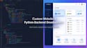 web development backend flutter react python