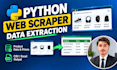 build a custom python web scraper and bot
