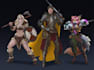 paint professional character art, no ai