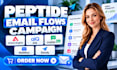 setup peptide email flows campaign amino engine aiq mailerlite mailwizz sendy