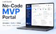 create no code mvp web app for client, member vendor portal with airtable, softr