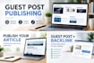 do guest post on five premium websites