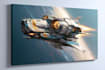 create custom spaceship and spacecraft illustration