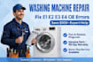 fix samsung lg washing machine e1 e2 e3 e4 error via video  call