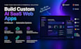 build ai saas web app custom ai software automation system mvp web app ai apps