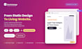build a responsive bootstrap 5 website with HTML CSS
