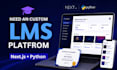 build a custom lms or elearning platform