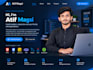 create a professional coding website , business website
