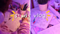 an eye catching study vlog youtube thumbnails