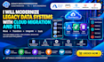 modernize legacy data systems with cloud migration and etl data migration