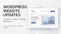 update and customize your wordpress website