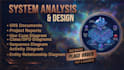 design professional uml diagrams, class, sequence, and erd