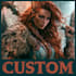 create cinematic fantasy illustrations and concept art