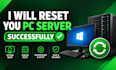 reset your pc server successfully