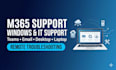 troubleshoot microsoft 365 and windows computer issues