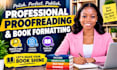 do proofreading, book editing and book proofreading services