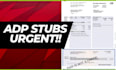 do stubs, taxes calculation, convert your data to pdf file