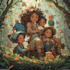 children book cover and children book illustrations
