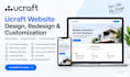 design, redesign and customize your ucraft website
